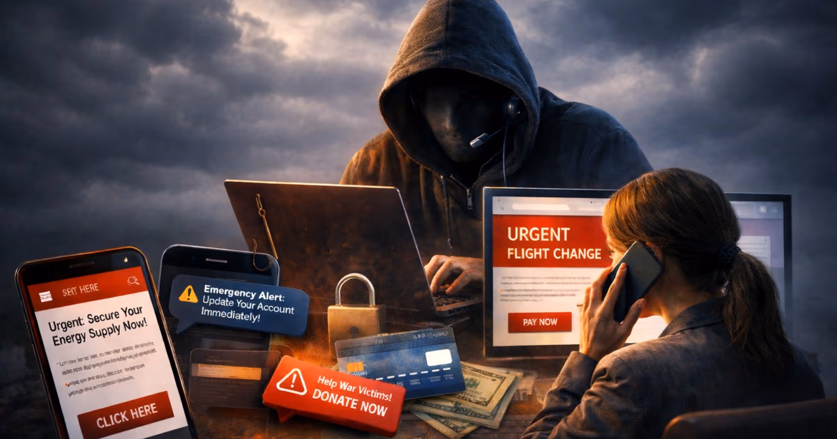 Nahost-Konflikt und Cyberbetrug – Fake-Hotlines, Vishing und Phishing